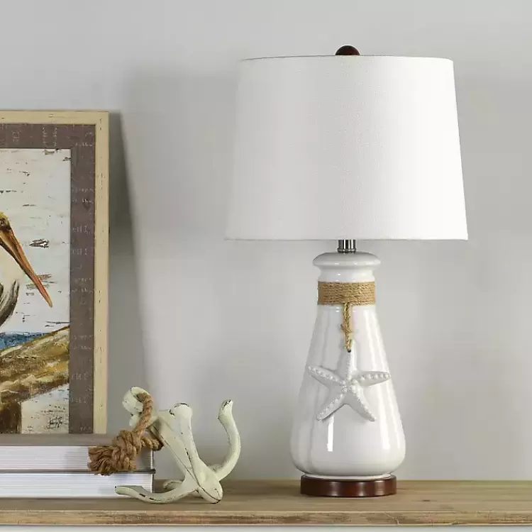Seaside Rope Tie Table Lamp>Kirklands Home Shop