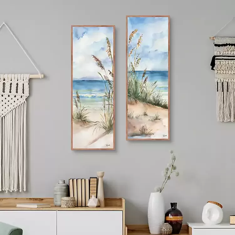Seaview Panel I & II 2-pc. Canvas Art Print Set>Kirklands Home Sale