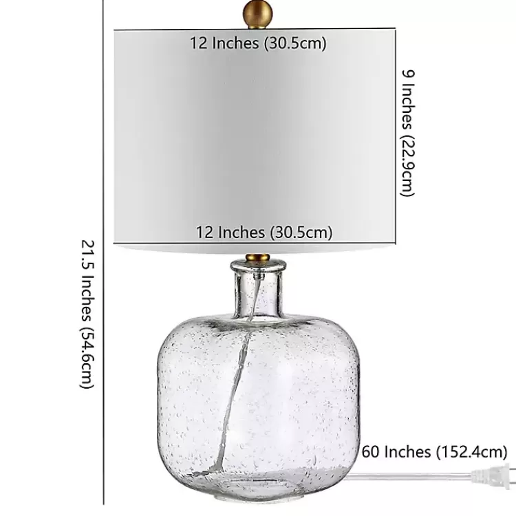 seeded_glass_armena_table_lamp_2.webp Seeded Glass Armena Table Lamp>Kirklands Home Clearance