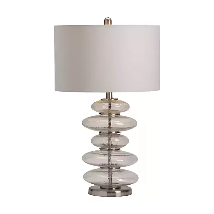 Seeded Glass Bubble Cairn Table Lamp>Kirklands Home Outlet
