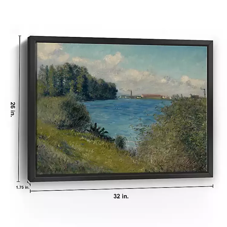 seine_at_argenteuil_framed_canvas_art_print_2.webp Seine at Argenteuil Framed Canvas Art Print>Kirklands Home Discount