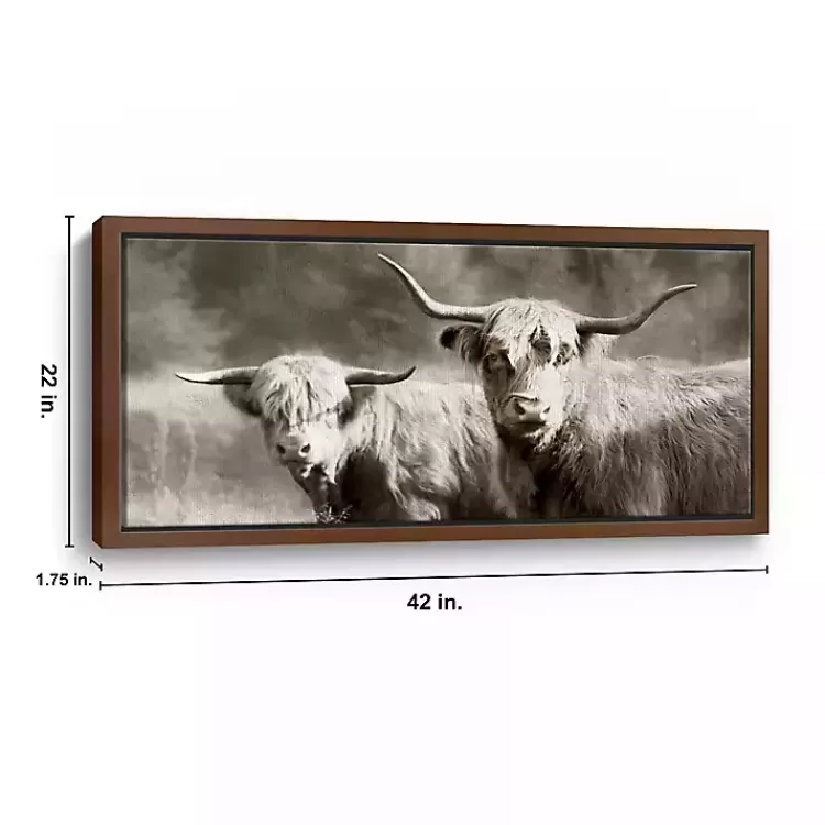 sepia_hairy_highland_framed_canvas_art_print_2.webp Sepia Hairy Highland Framed Canvas Art Print>Kirklands Home Sale