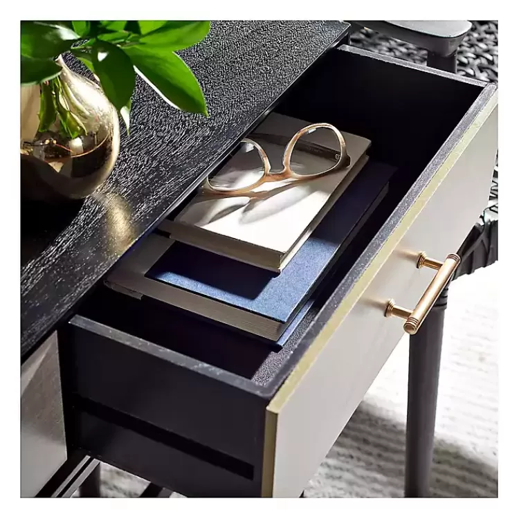 serena_drawer_black_console_table_10.webp Serena 2-Drawer Console Table>Kirklands Home Sale