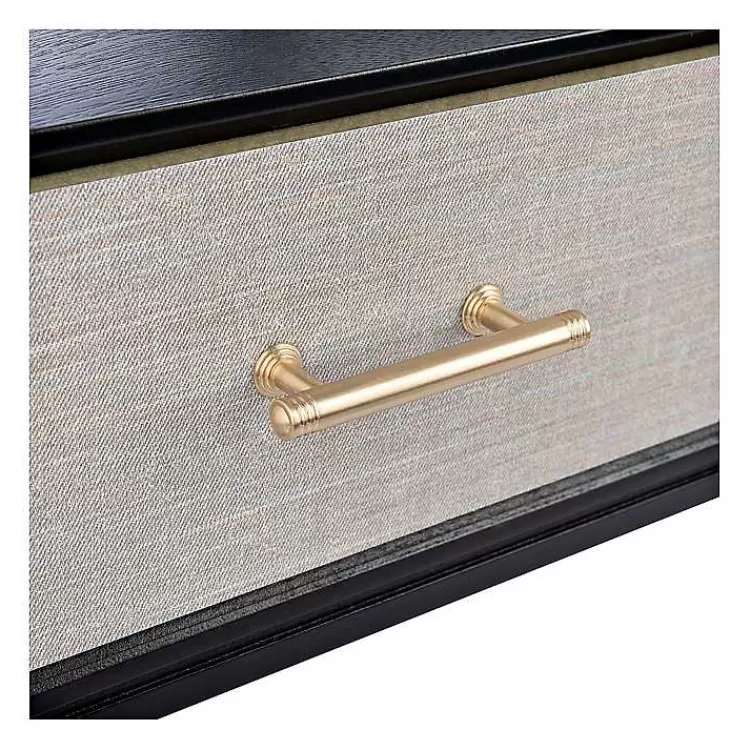 serena_drawer_black_console_table_4.webp Serena 2-Drawer Console Table>Kirklands Home Sale