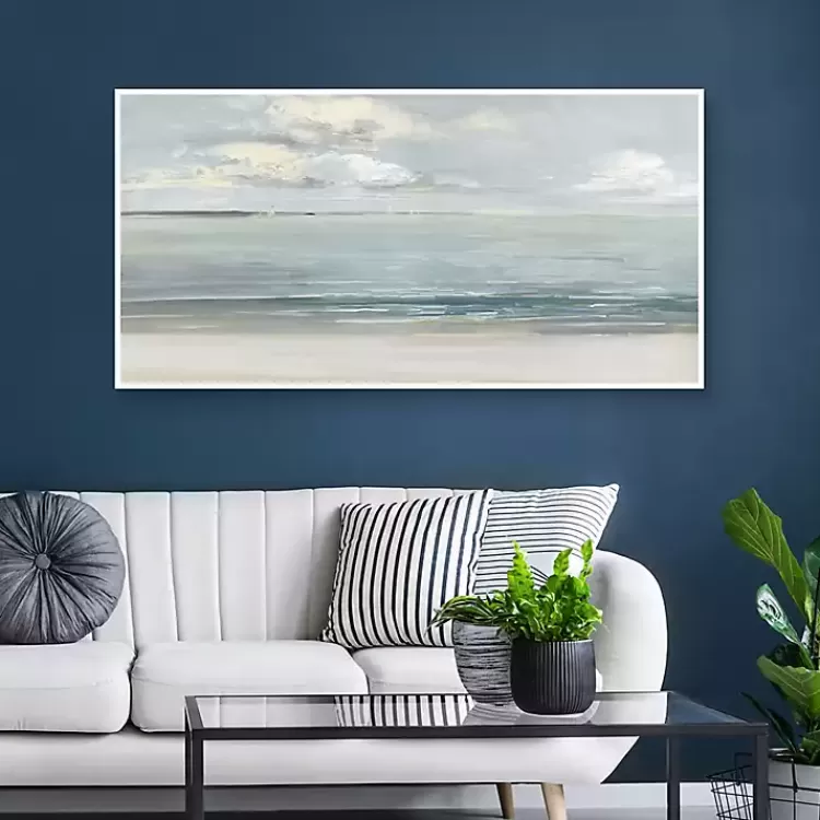 Serene Sound Framed Canvas Art Print>Kirklands Home Cheap