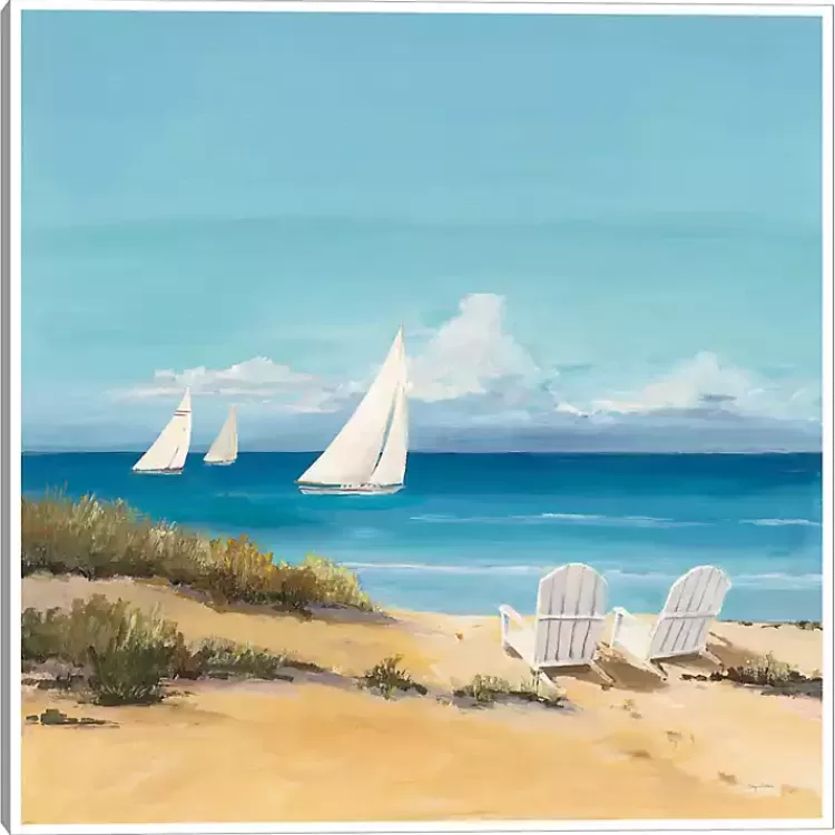 Setting Sail Framed Canvas Art Print>Kirklands Home Outlet