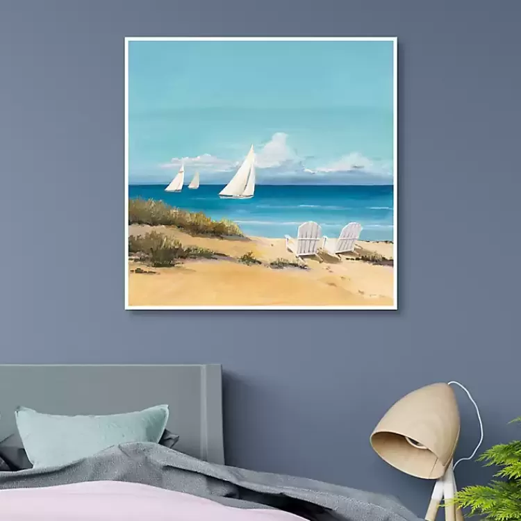 setting_sail_framed_canvas_art_print_2.webp Setting Sail Framed Canvas Art Print>Kirklands Home Outlet
