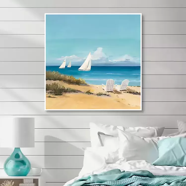 setting_sail_framed_canvas_art_print_3.webp Setting Sail Framed Canvas Art Print>Kirklands Home Outlet