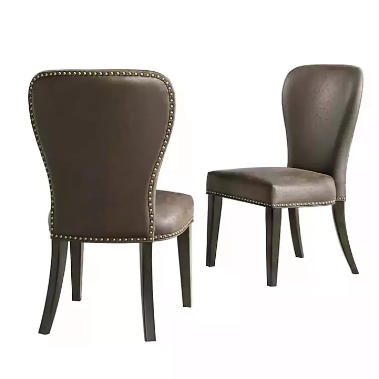 Sevana Faux Leather Dining Chairs, Set of 2>Kirklands Home Cheap