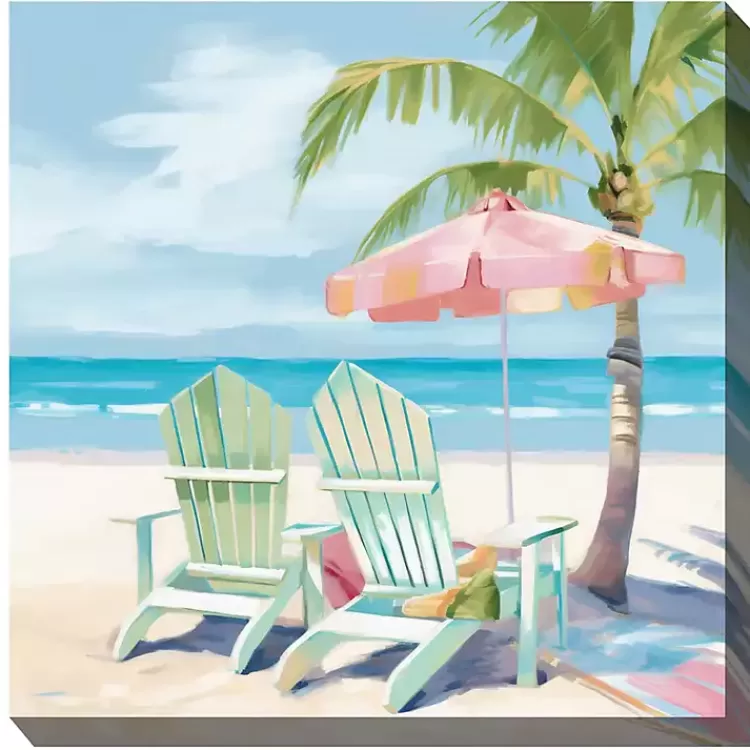 Shady Spot Outdoor Canvas Art Print>Kirklands Home New