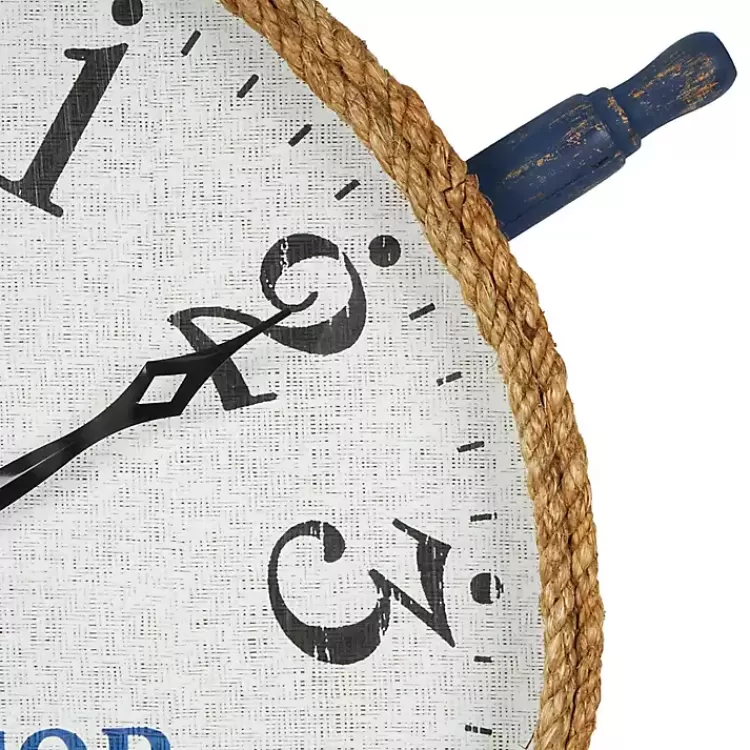 ship_wheel_wood_and_rope_wall_clock_3.webp Ship Wheel Wood and Rope Wall Clock>Kirklands Home Cheap