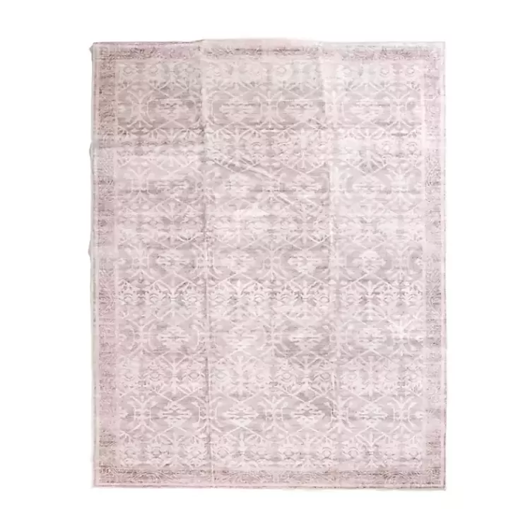 Shiva Red Botanical Washable Area Rug, 8x10>Kirklands Home Hot