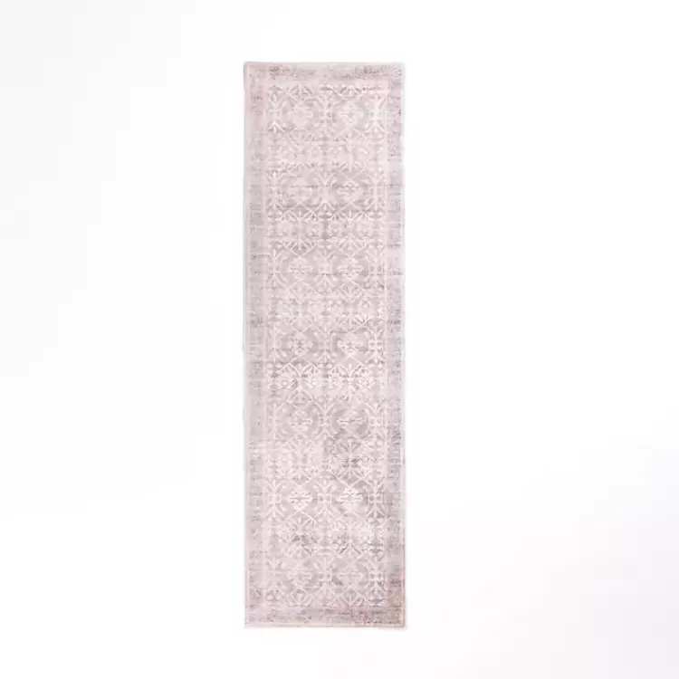 Shiva Red Botanical Washable Runner, 2x7>Kirklands Home Sale