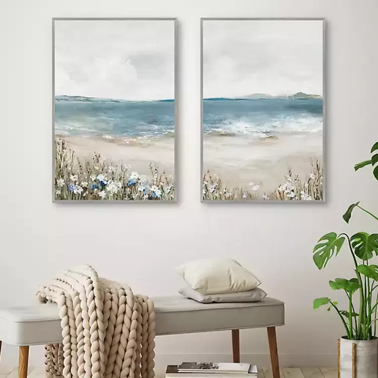 shoreline_slepndor_framed_canvas_art_prints_3.webp Shoreline Slepndor Framed Canvas Art Prints>Kirklands Home Store