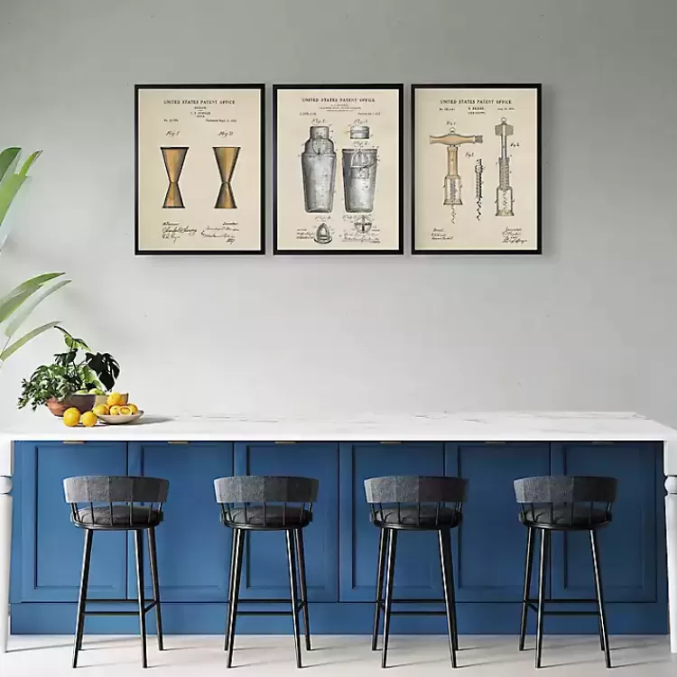 Shot Shaker Patent Framed Art Print>Kirklands Home Best Sale
