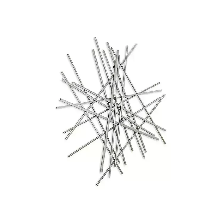 Abstract Metal Bar Wall Plaque>Kirklands Home Flash Sale