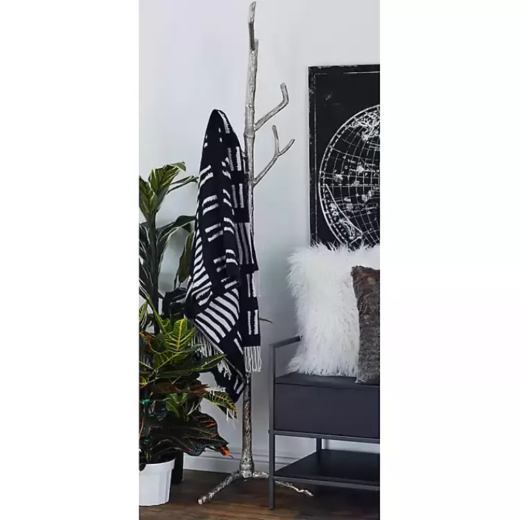 Silver Aluminum Tree Branch Coat Rack>Kirklands Home Hot