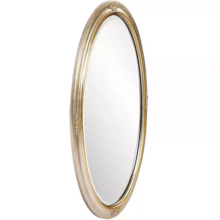 silver_and_gold_carlton_oval_wall_mirror_2.webp Silver and Gold Carlton Oval Wall Mirror>Kirklands Home Store