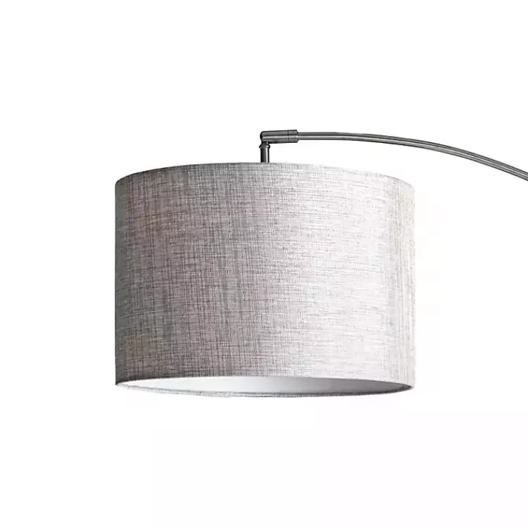 silver_curved_floor_lamp_with_marble_base_5.webp Curved Floor Lamp with Marble Base>Kirklands Home Sale