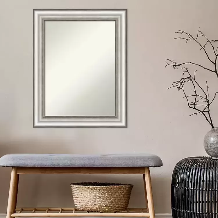Silver Embossed Frame Wall Mirror>Kirklands Home Cheap
