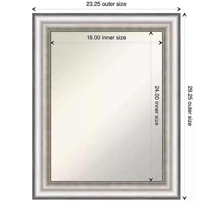 silver_embossed_frame_wall_mirror_4.webp Silver Embossed Frame Wall Mirror>Kirklands Home Cheap