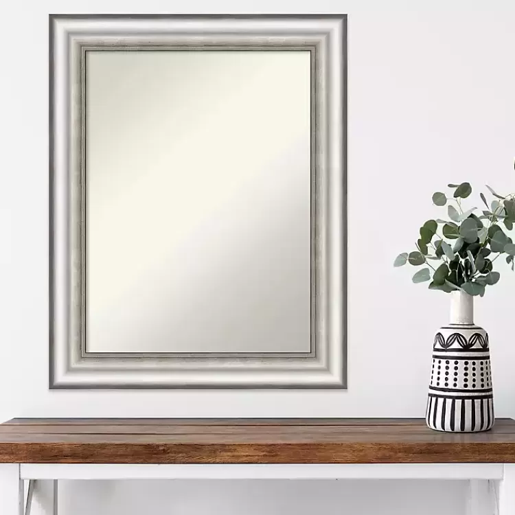silver_embossed_frame_wall_mirror_8.webp Silver Embossed Frame Wall Mirror>Kirklands Home Cheap