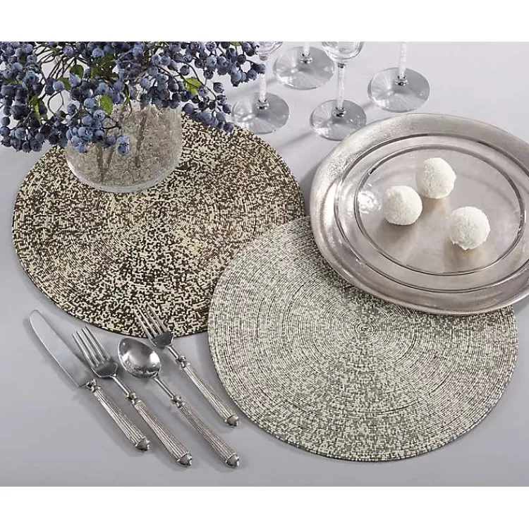 Glass Beaded Placemats, Set of 4>Kirklands Home Shop