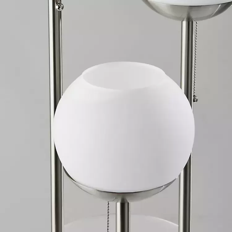 silver_globe_light_shelf_floor_lamp_4.webp Silver Globe 3-Light Shelf Floor Lamp>Kirklands Home Shop