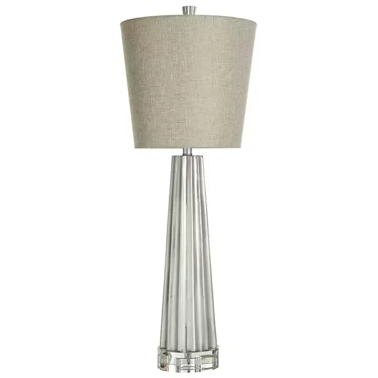 Silver Leaf Tapered Buffet Lamp>Kirklands Home Discount