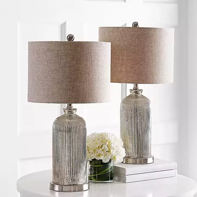 silver_mercury_glass_ribbed_table_lamps_set_of__3.webp Silver Mercury Glass Ribbed Table Lamps, Set of 2>Kirklands Home Clearance