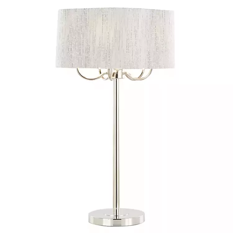 Silver Metal Lila Table Lamp>Kirklands Home Clearance