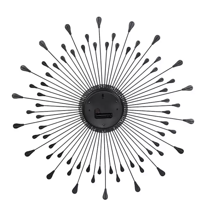 silver_metal_sunburst_droplet_frame_clock_5.webp Silver Metal Sunburst Droplet Frame Clock>Kirklands Home Flash Sale
