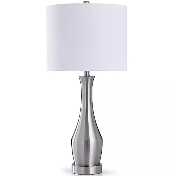 Silver Metal Taper Table Lamp>Kirklands Home Fashion