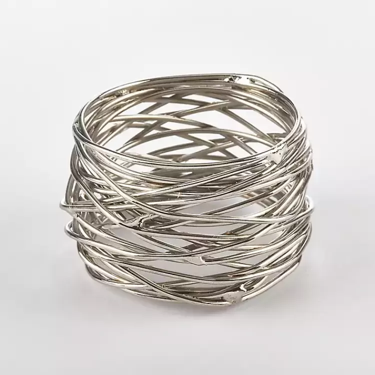 Metal Twine Napkin Rings, Set of 4>Kirklands Home Best Sale
