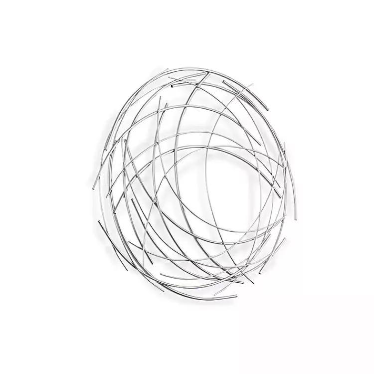 Metal Wire Abstract Wall Plaque>Kirklands Home Hot