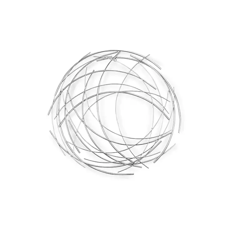 silver_metal_wire_abstract_wall_plaque_3.webp Metal Wire Abstract Wall Plaque>Kirklands Home Hot