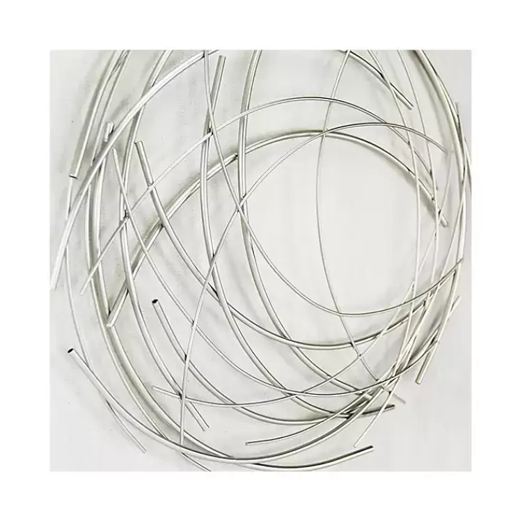 silver_metal_wire_abstract_wall_plaque_4.webp Metal Wire Abstract Wall Plaque>Kirklands Home Hot