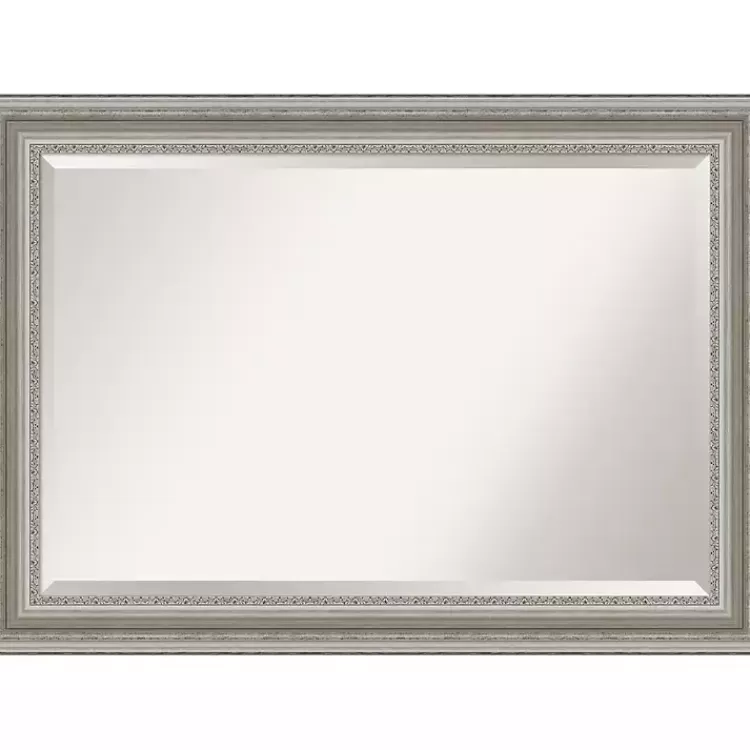 Silver Patina Scallop Framed Mirror, 30x42 in.>Kirklands Home Hot
