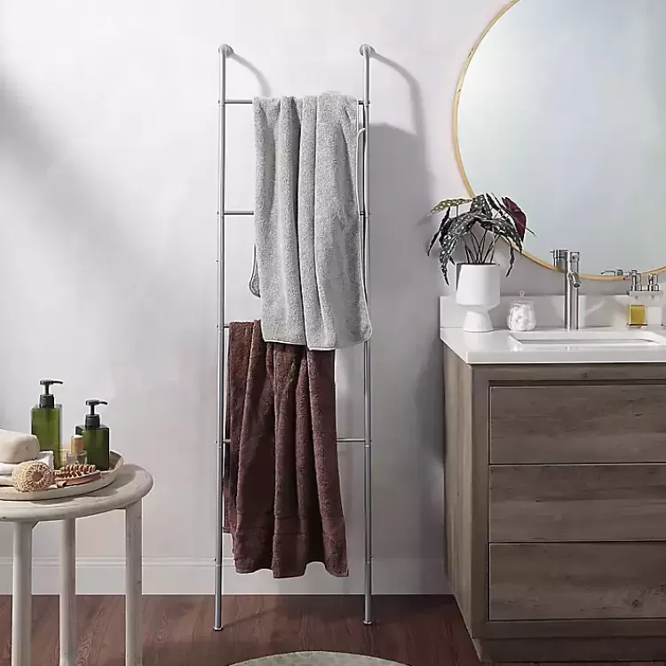 Steel 4-Bar Leaning Towel Ladder>Kirklands Home Sale