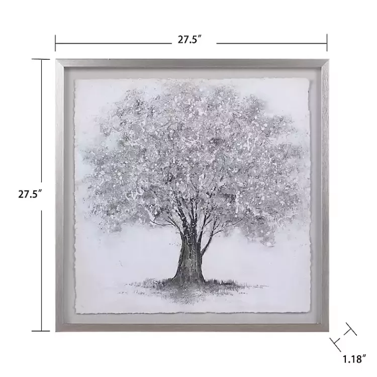 silver_tree_rice_paper_framed_art_print_5.webp Silver Tree Rice Paper Framed Art Print>Kirklands Home Clearance