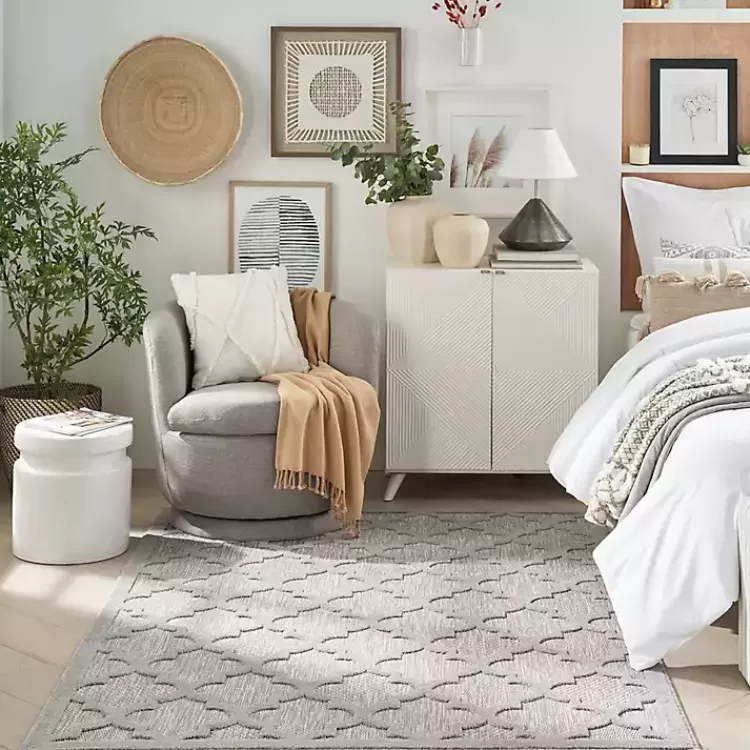 silver_trellis_indooroutdoor_area_rug_x_7.webp Silver Trellis Indoor/Outdoor Area Rug, 5x7>Kirklands Home Cheap
