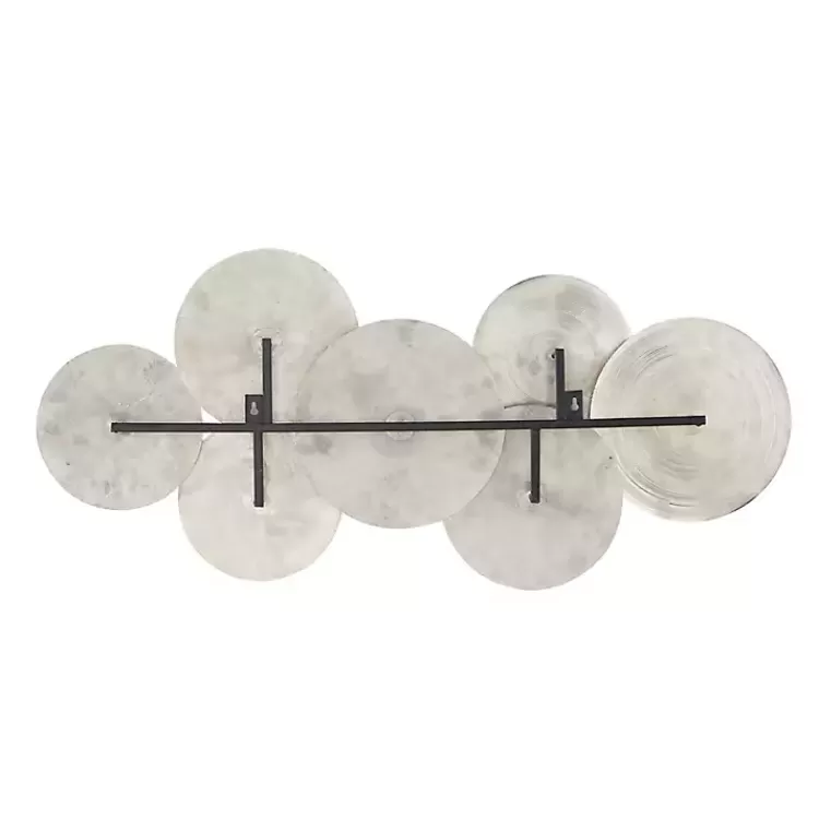 silvery_rivers_layered_disks_wall_plaque_4.webp Silvery Rivers Layered Disks Wall Plaque>Kirklands Home New