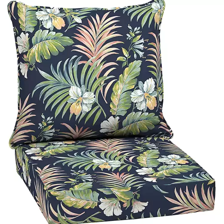 Simone Tropical 2-pc. Outdoor Deep Seat Cushion>Kirklands Home Online