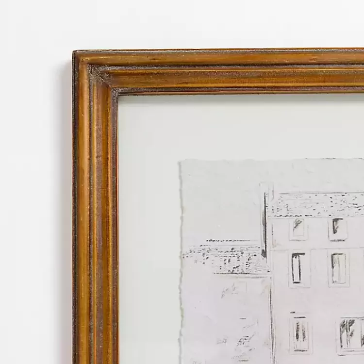 Sketched City Street Framed Art Print>Kirklands Home Best Sale