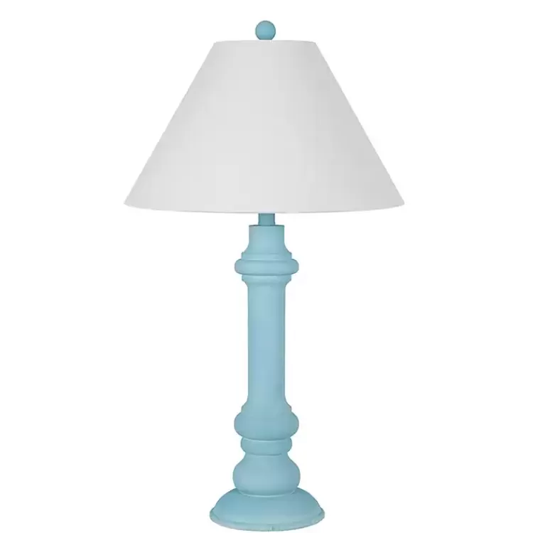 Sky Blue Coastal Ariel Table Lamps, Set of 2>Kirklands Home Shop