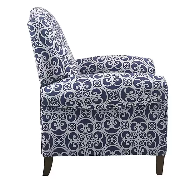 Sky Fretwork Upholstered High Back Recliner>Kirklands Home Flash Sale