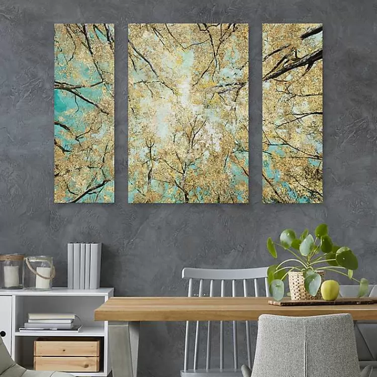 sky_high_canvas_art_prints_set_of__2.webp Sky High Canvas Art Prints, Set of 3>Kirklands Home Fashion