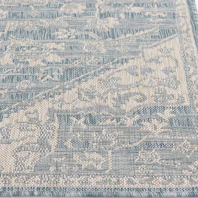 Sky Medallion Lava Indoor/Outdoor Area Rug, 5x7>Kirklands Home Outlet