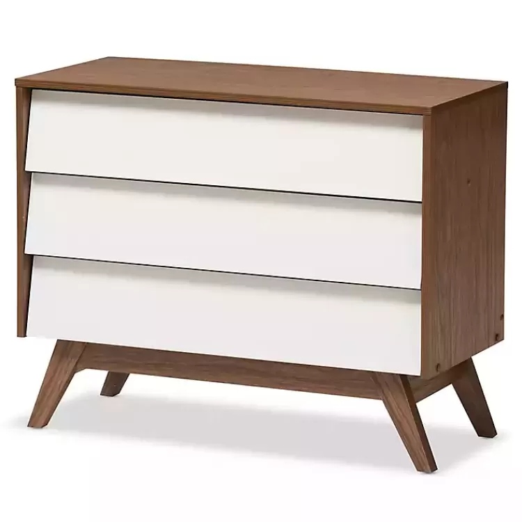 Slant Midcentury Two-Tone Chest>Kirklands Home Best Sale