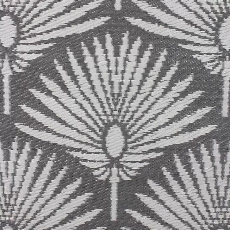slate_fan_leaf_outdoor_area_rug_x_3.webp Slate Fan Leaf Outdoor Area Rug, 4x6>Kirklands Home Discount